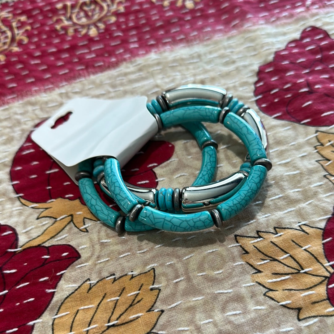 3 Strand Turquoise Bracelet