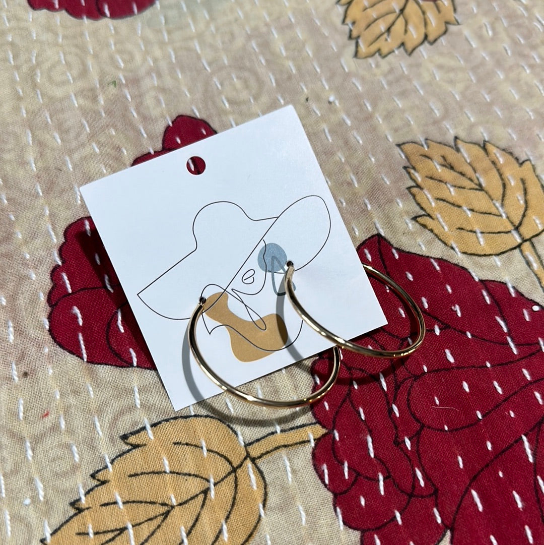 Basic Hoop Earrings