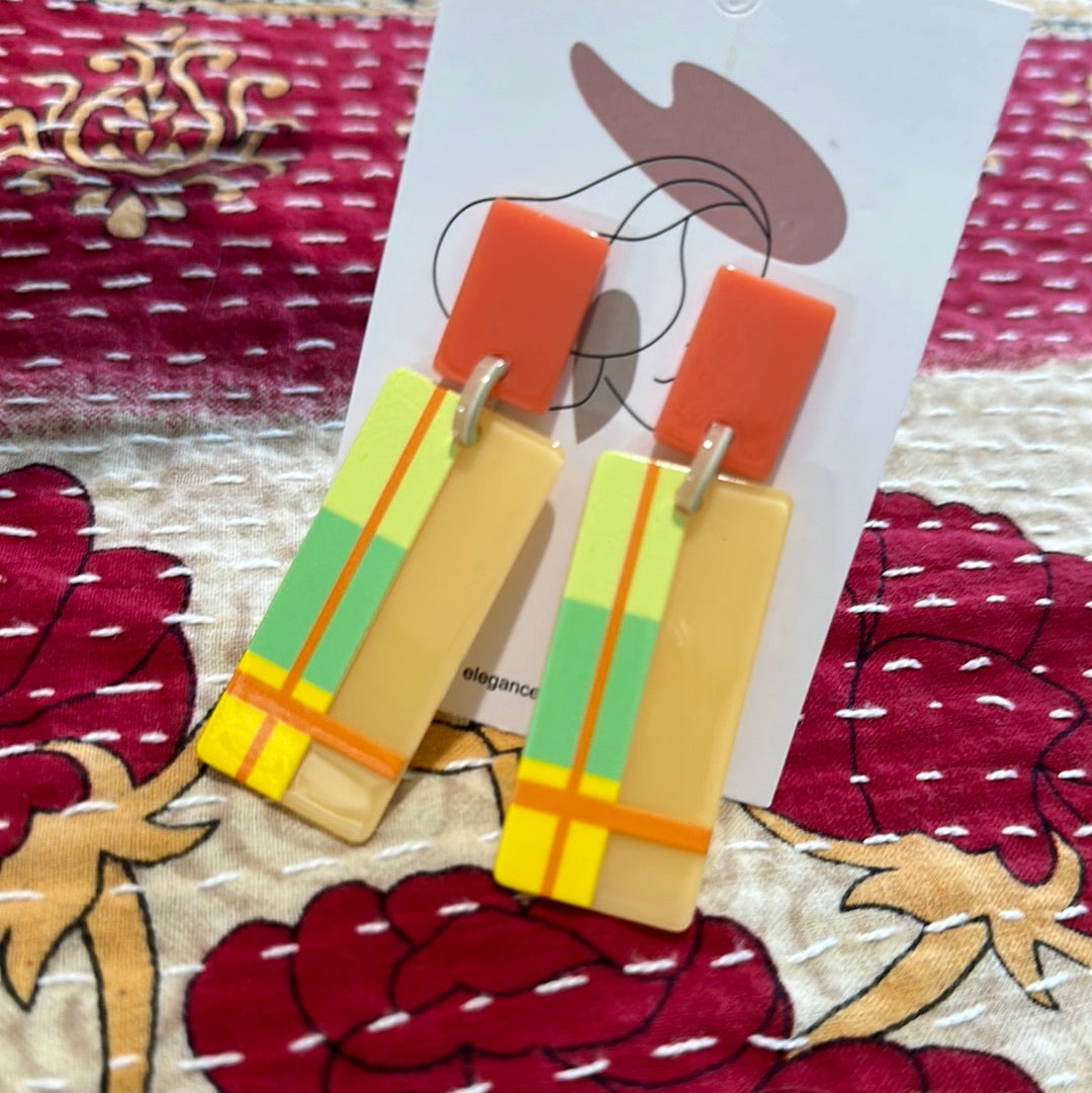 60’s Vibe Dangle Earrings