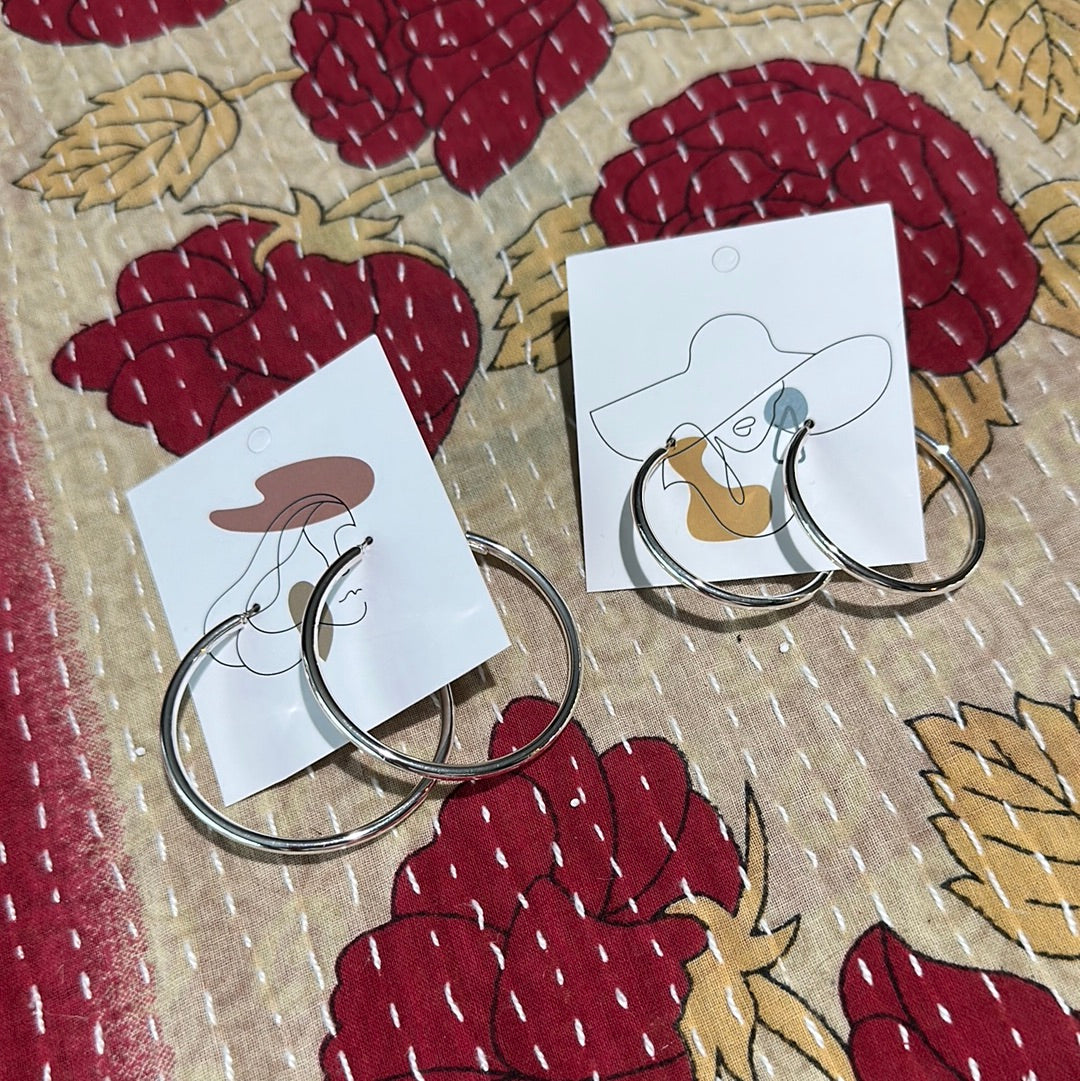 Basic Hoop Earrings