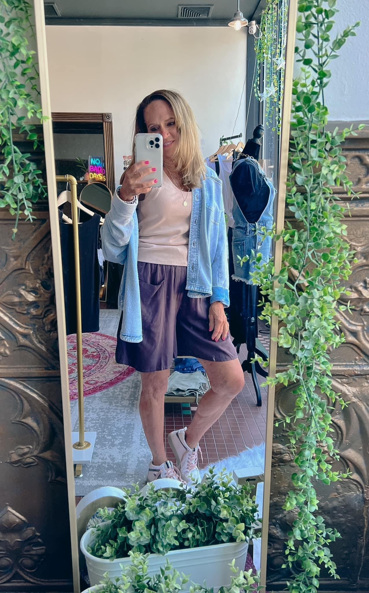 Ruffle Woven Shorts