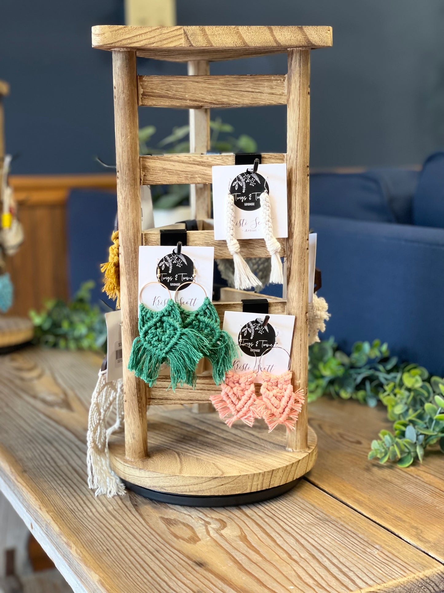 Twigs & Twine by Kristi Scott | Macrame Earrings