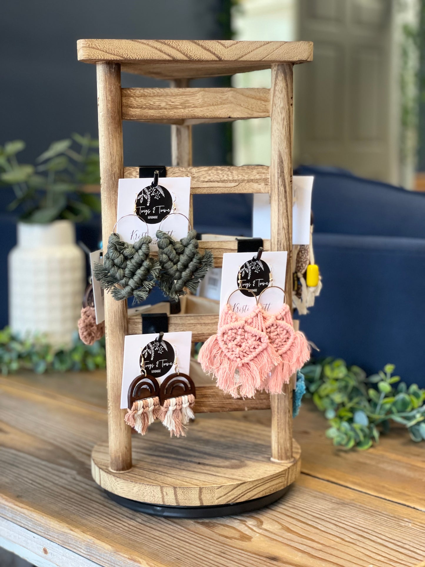 Twigs & Twine by Kristi Scott | Macrame Earrings