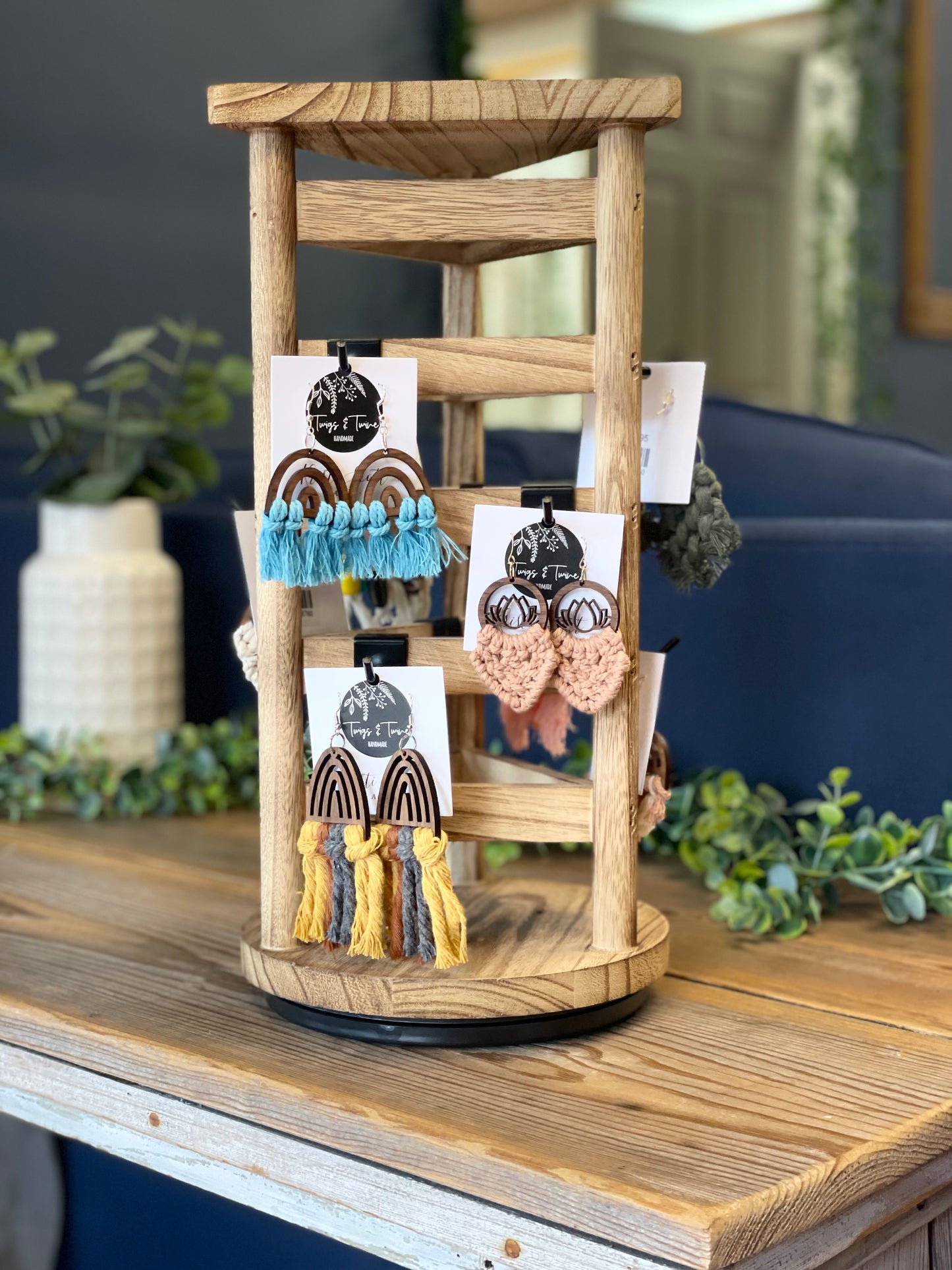 Twigs & Twine by Kristi Scott | Macrame Earrings