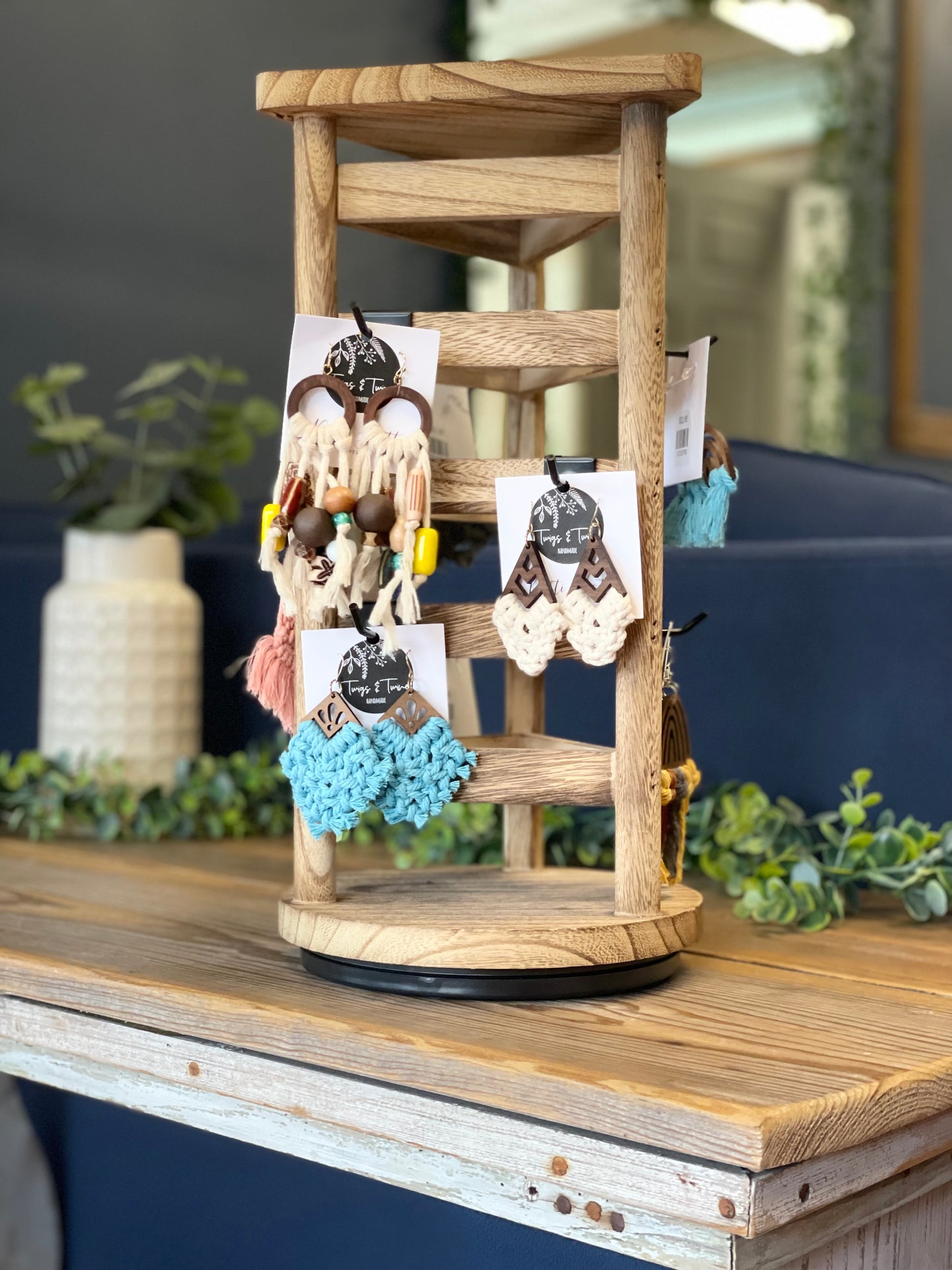 Twigs & Twine by Kristi Scott | Macrame Earrings
