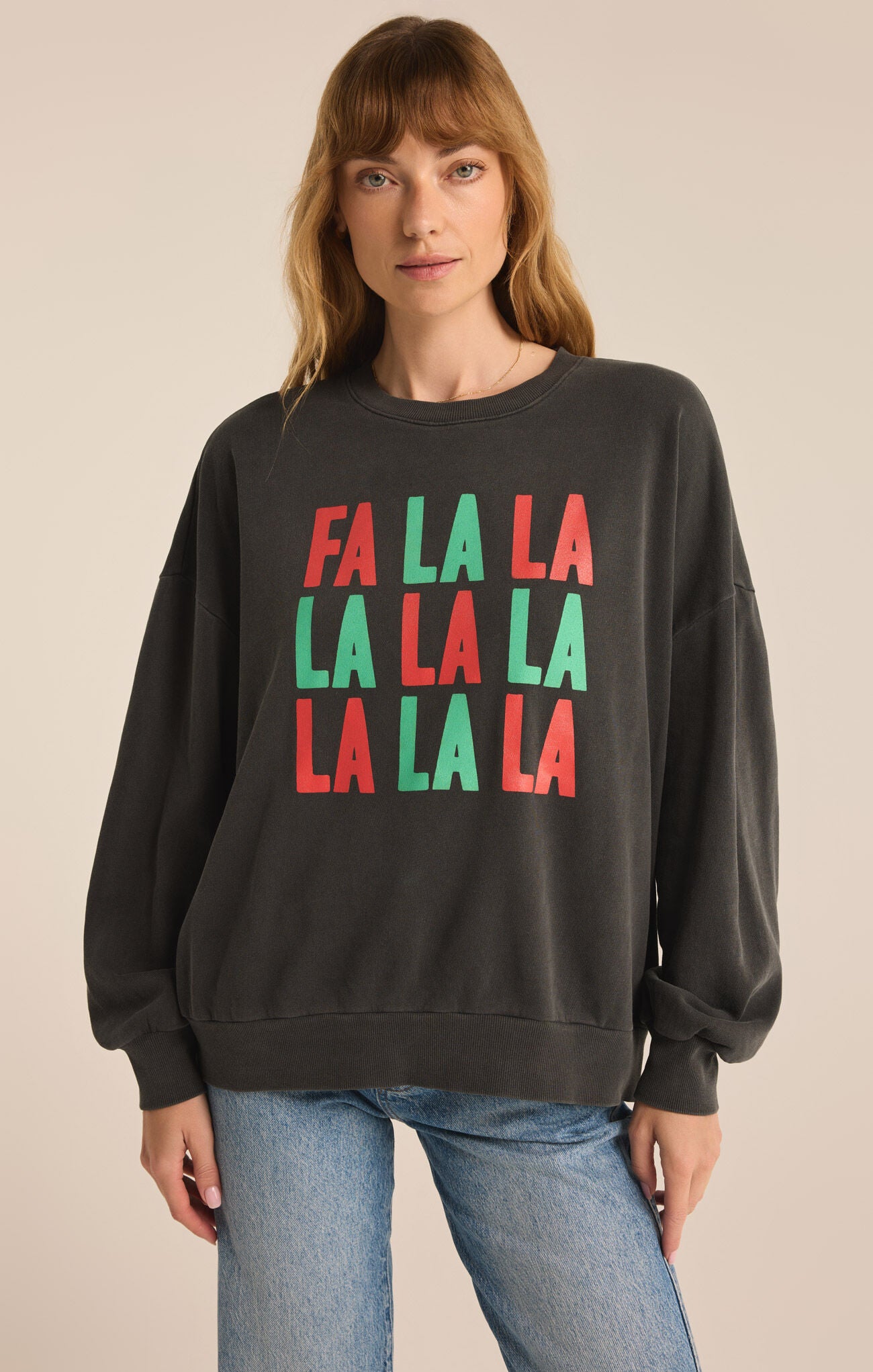 ZSupply Graphics | Fa La La Sunday Sweatshirt