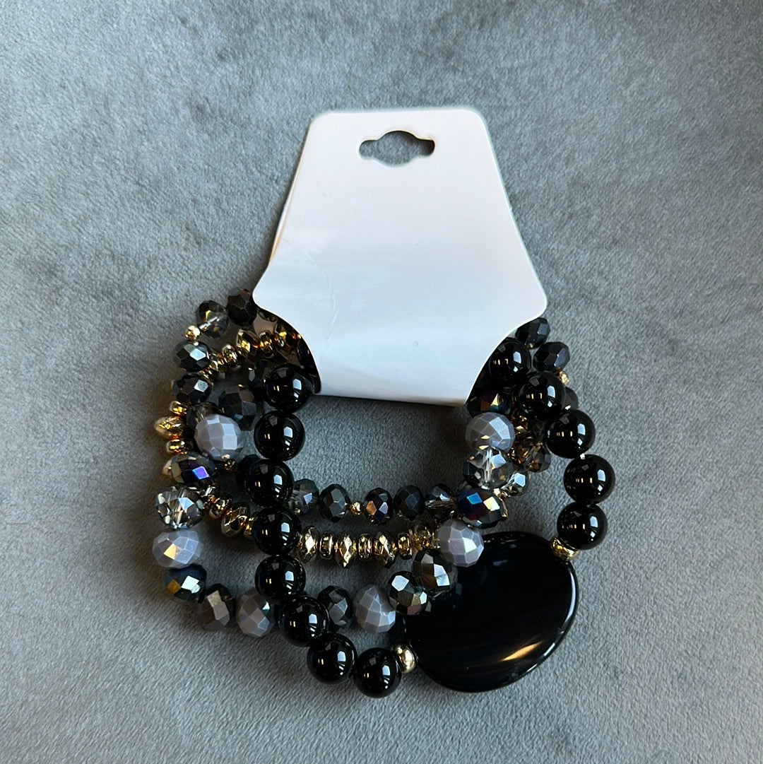 NYE Beaded Combo Bracelet