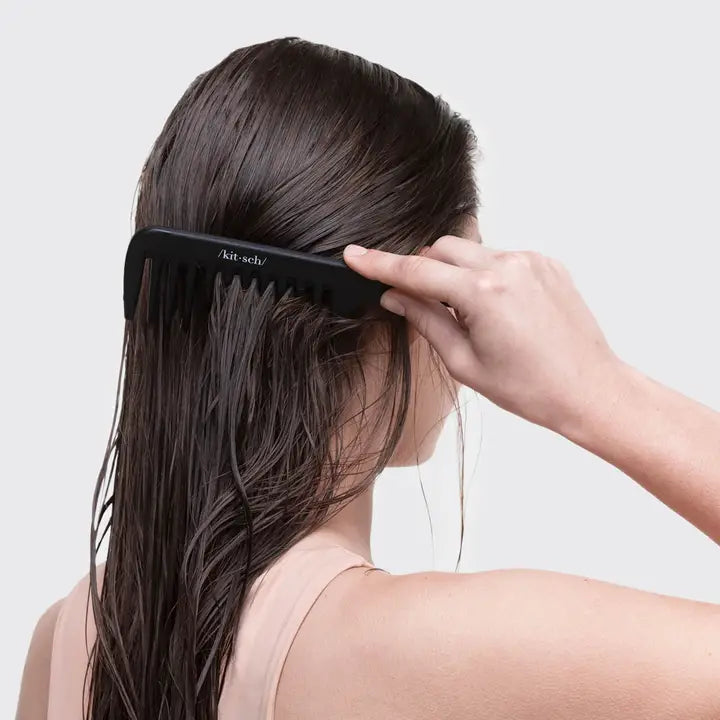 /kit*sch/ | Wide Tooth Comb in Recycled Plastic
