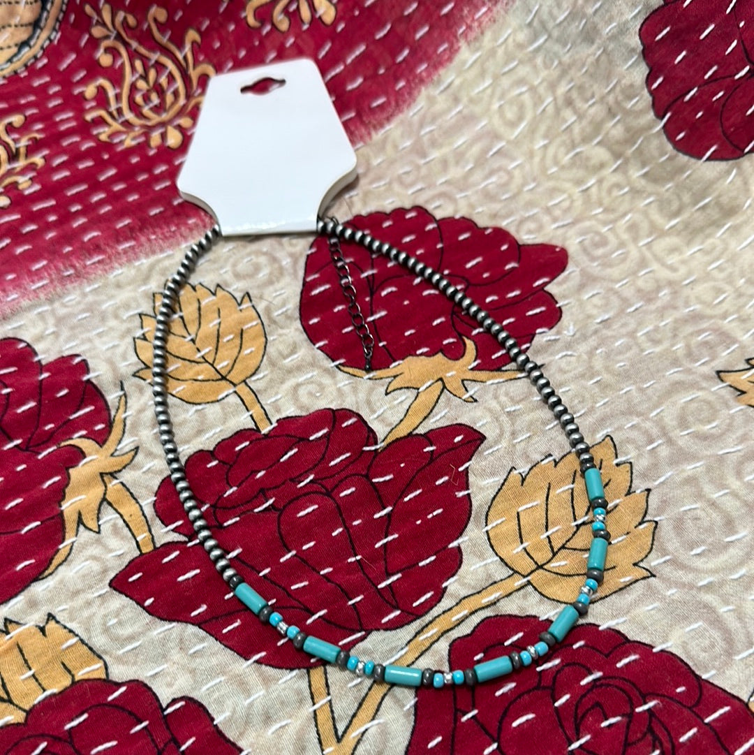 Navajo Small Bead Necklace