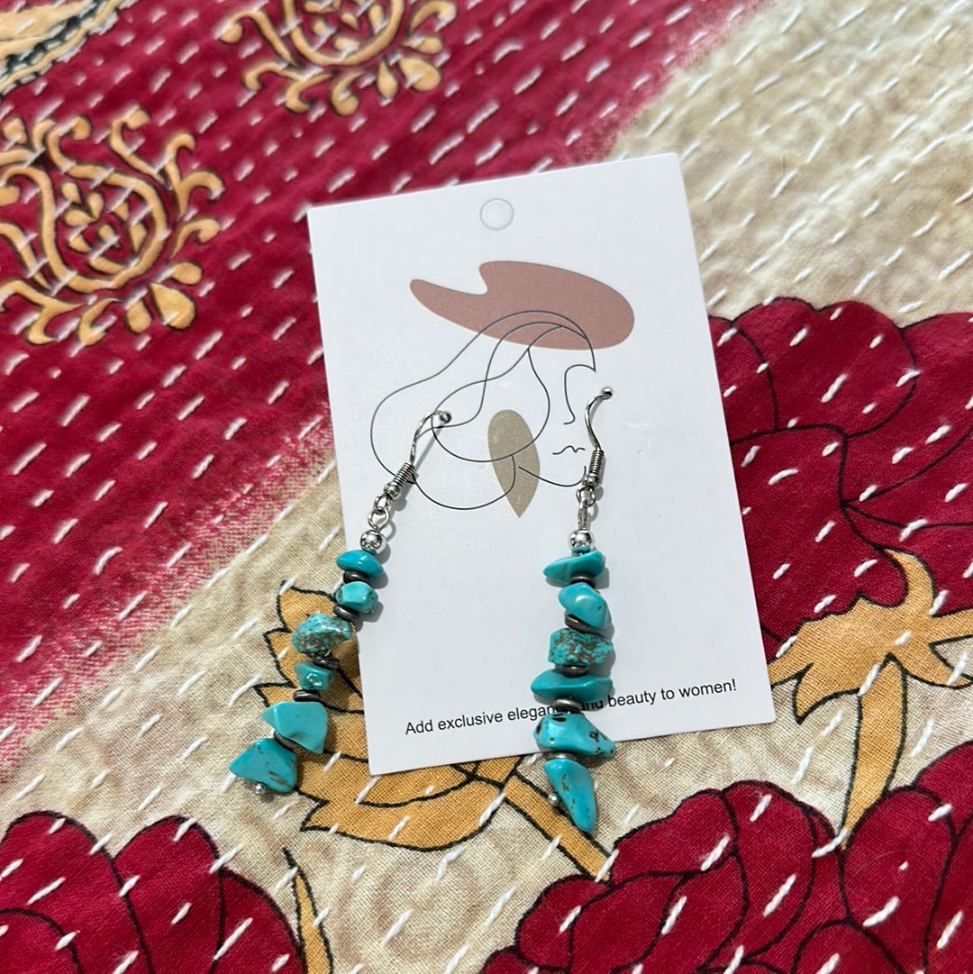 Skipping Rocks Dangle Earrings