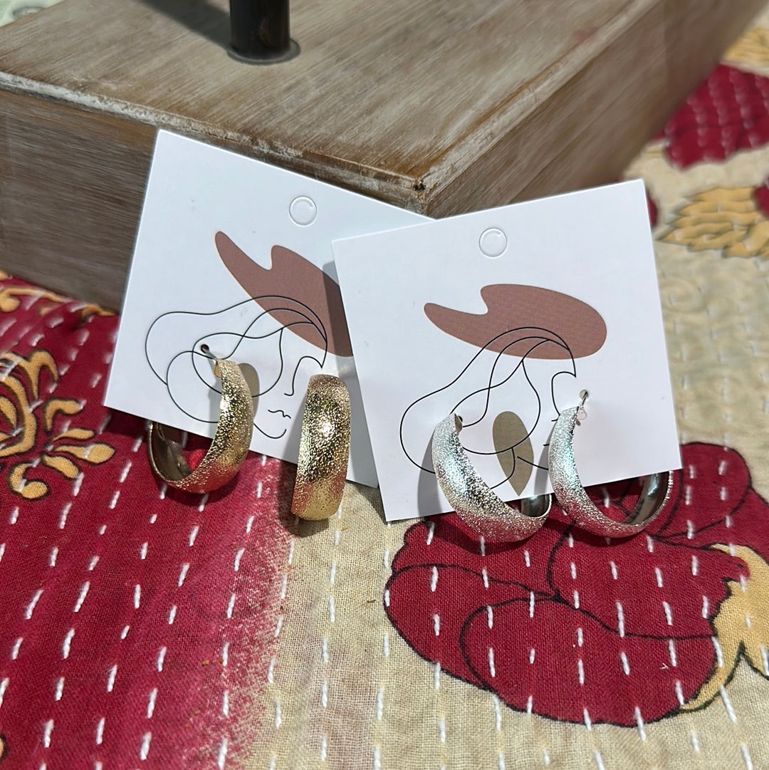 NYE Hoop Earrings