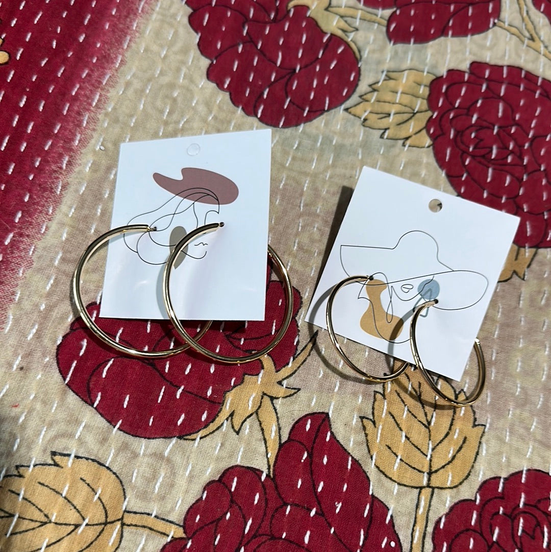 Basic Hoop Earrings