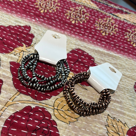 Multi Strand Navajo Bead Bracelet