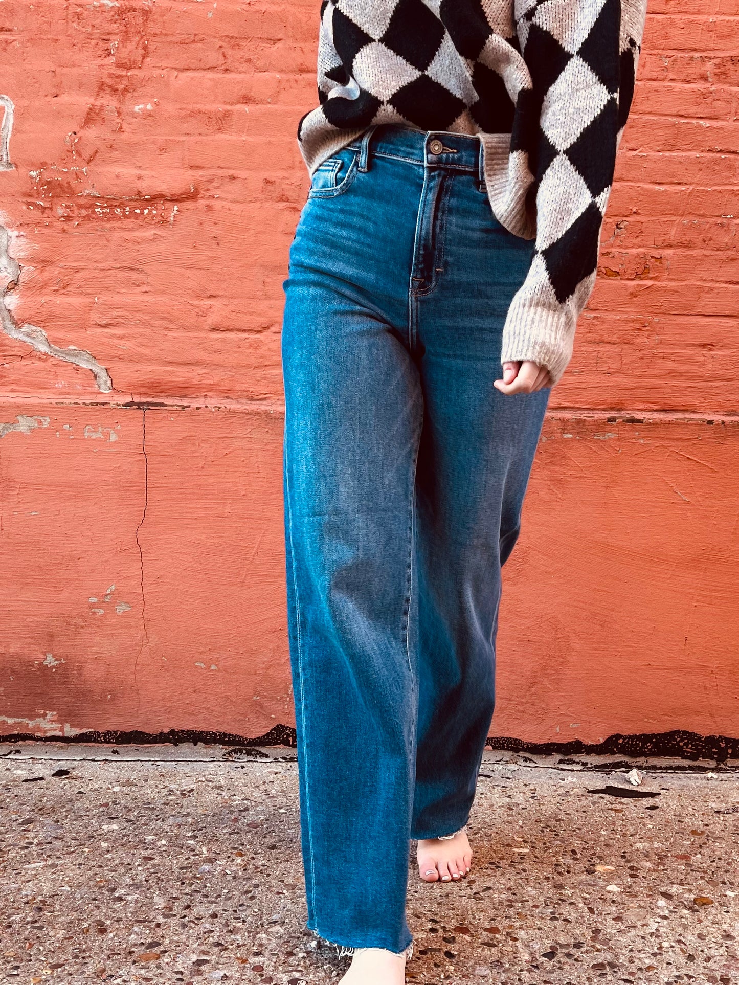 Hidden | Logan High Waist Dad Jeans