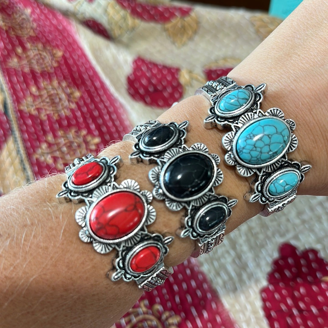Tri-Stone Bracelet