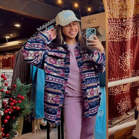Aztec Fleece Shacket