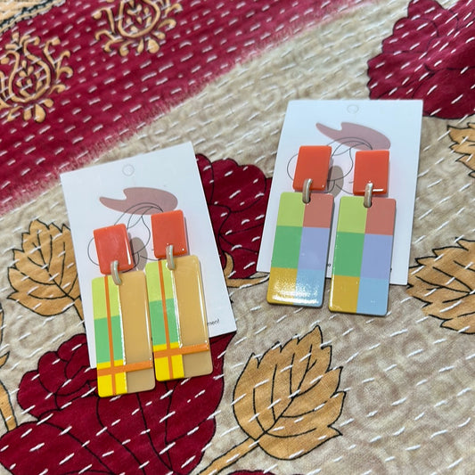 60’s Vibe Dangle Earrings