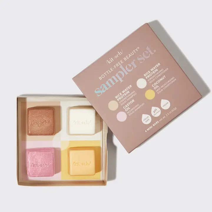 /kit*sch/ | Bottle-Free Beauty 4pc Sampler Set