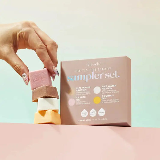 /kit*sch/ | Bottle-Free Beauty 4pc Sampler Set