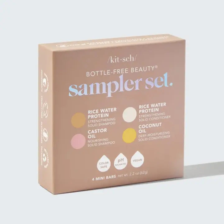 /kit*sch/ | Bottle-Free Beauty 4pc Sampler Set