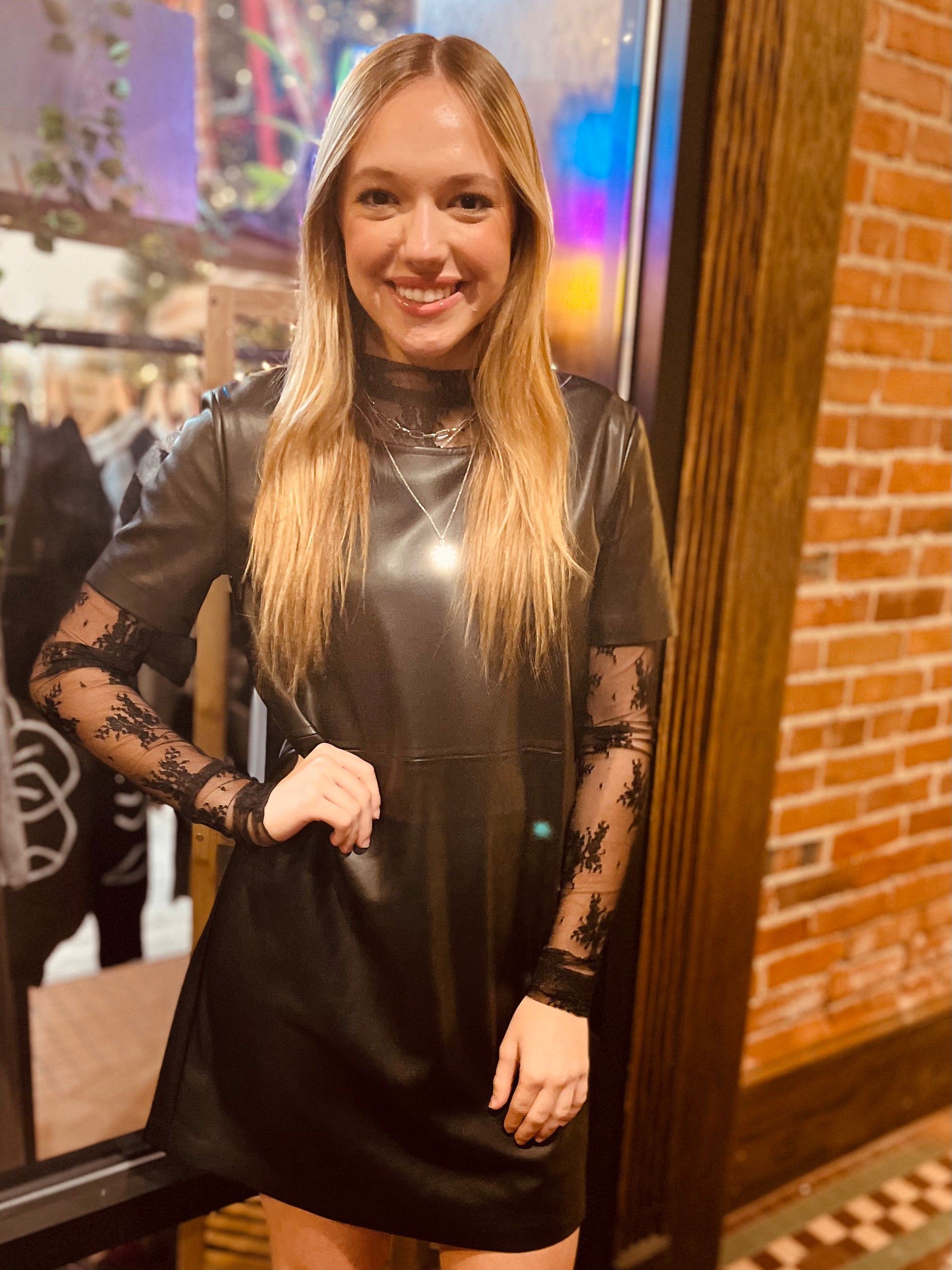 Z Supply | London Faux Leather Dress Z Supply | London Faux Leather Dress
