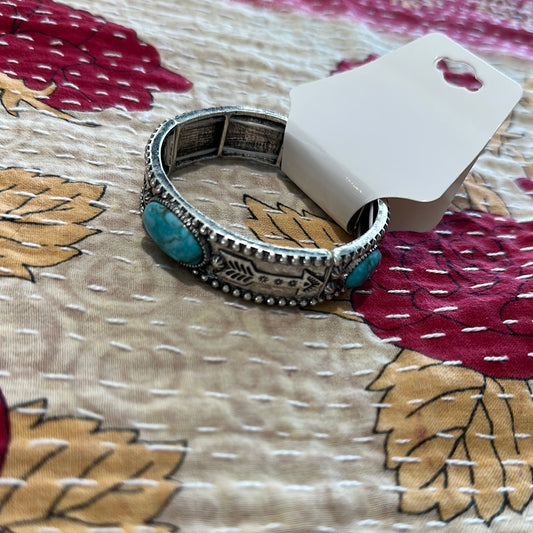 Stone and Arrow Bracelet