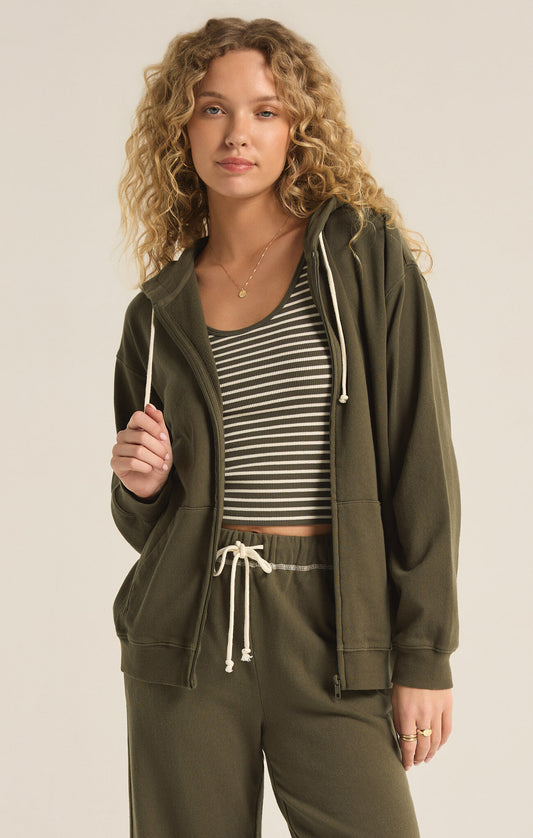 Z Supply | Academy Zip Up Hoodie