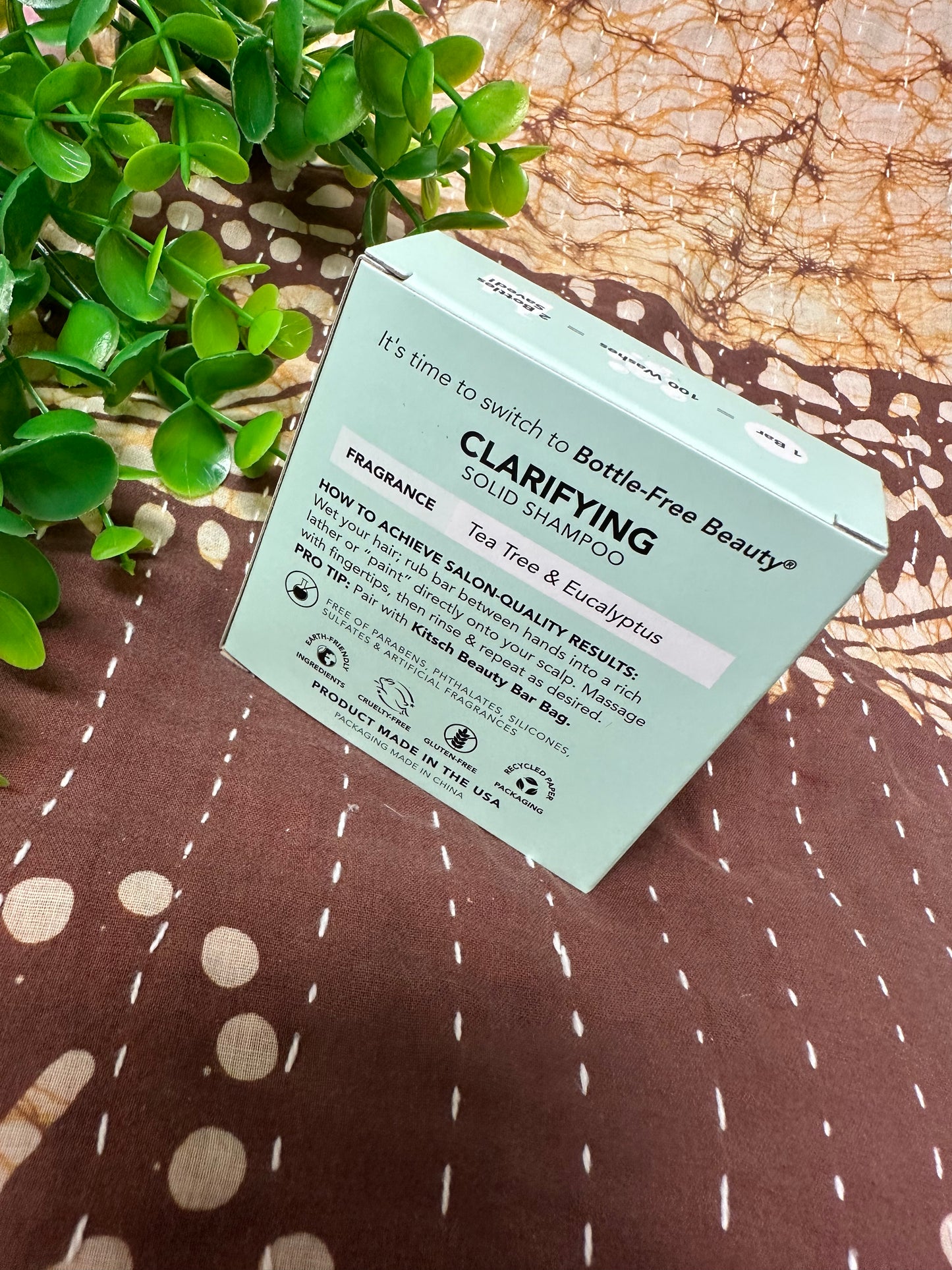 /kit*sch/ | Clarifying Shampoo Bar