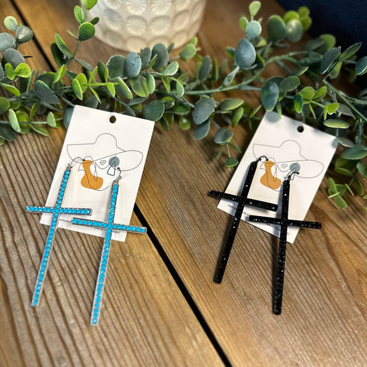 Joyce Cross Earrings