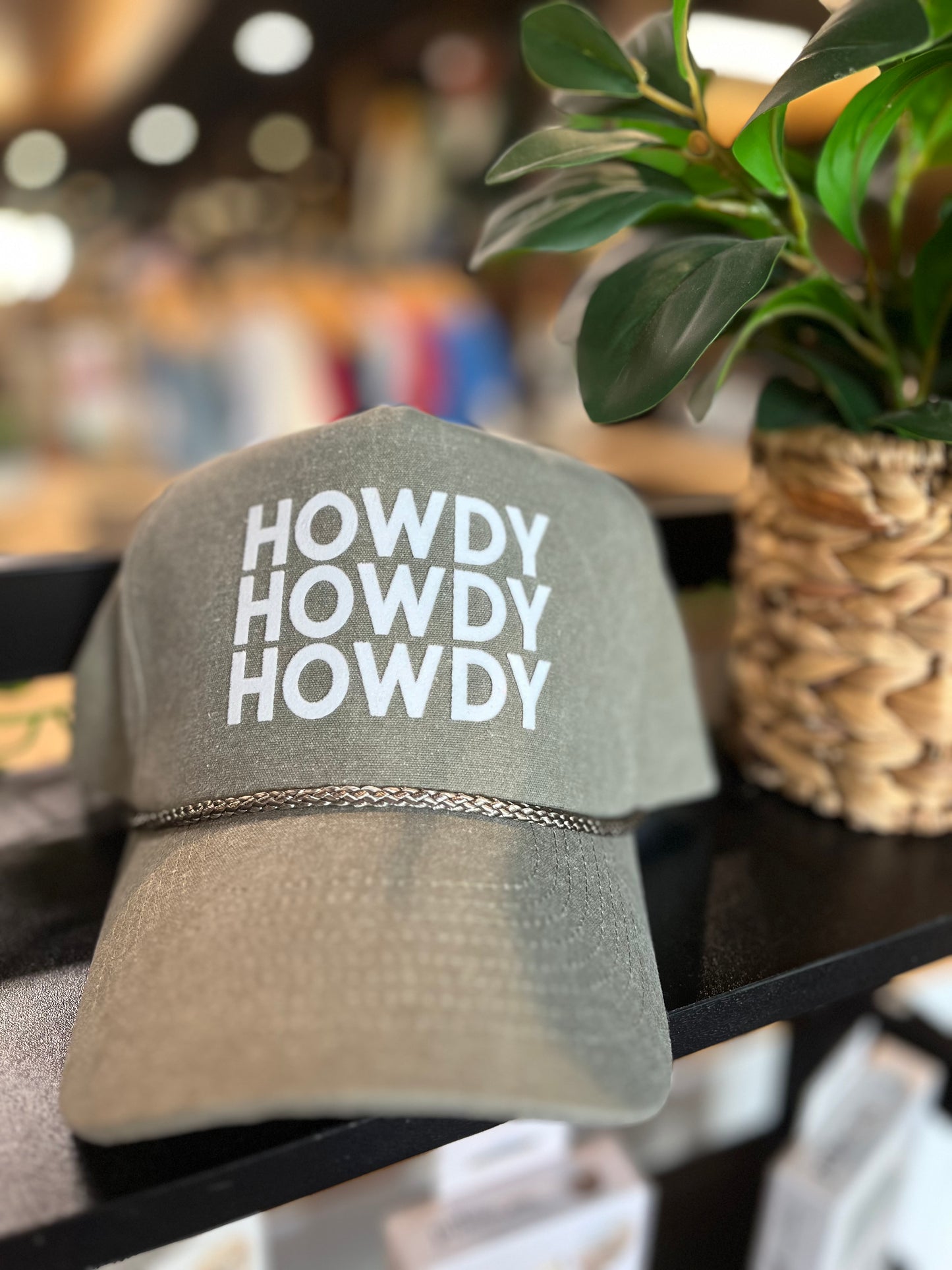 Frankie Jean | Howdy Howdy Howdy Canvas Trucker Hat