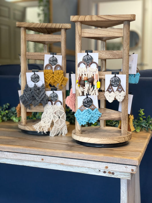 Twigs & Twine by Kristi Scott | Macrame Earrings