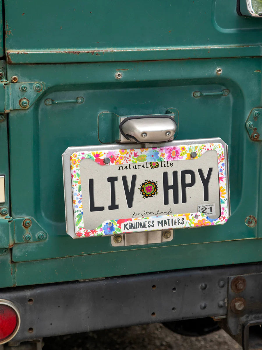 Natural Life | License Plate Frame