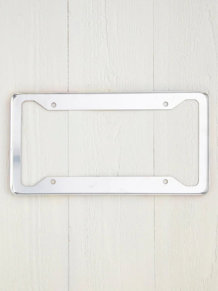 Natural Life | License Plate Frame