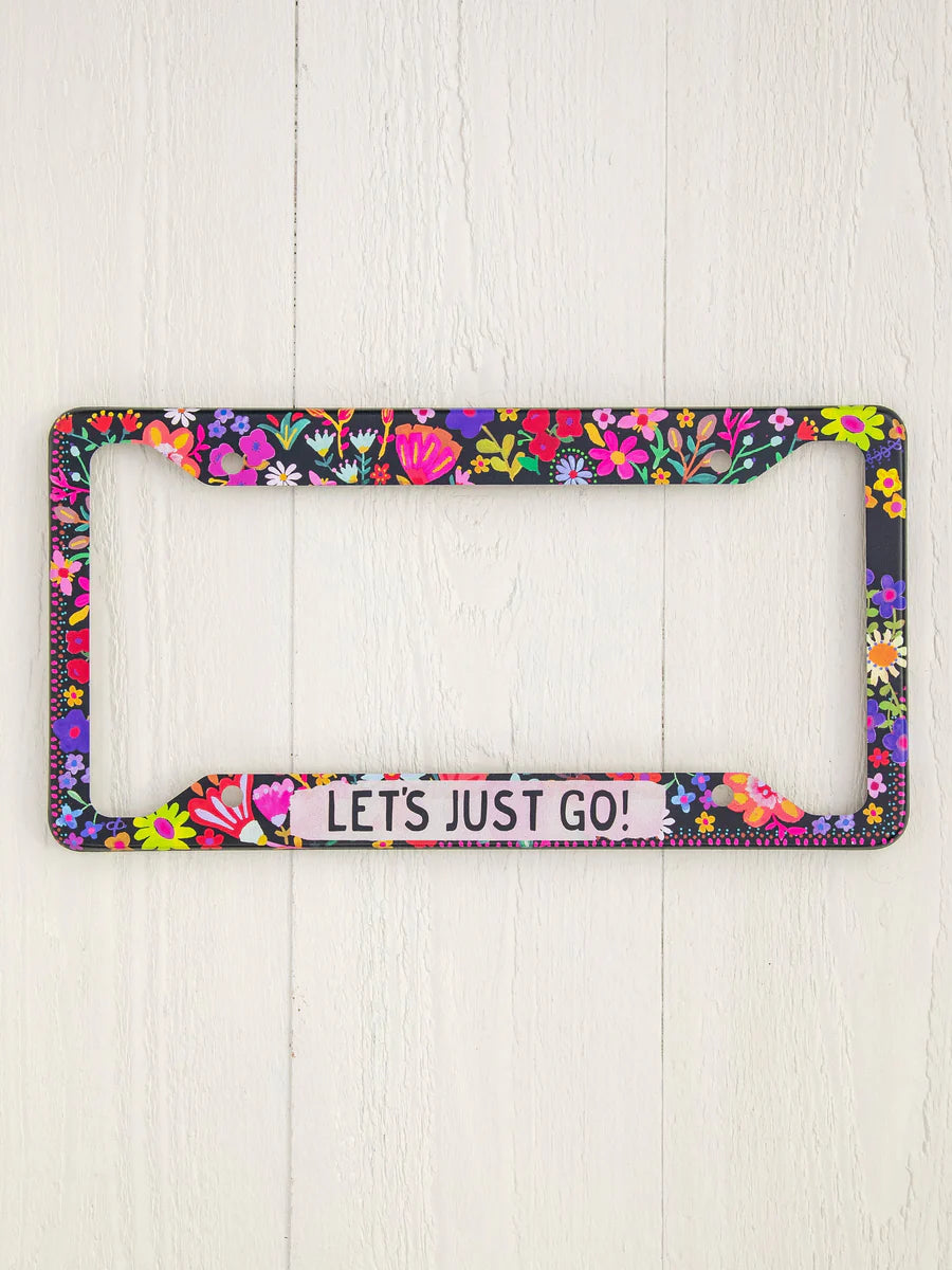 Natural Life | License Plate Frame