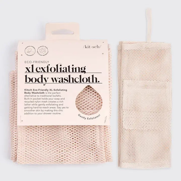 /kit*sch/ | XL Exfoliating Body Washcloth