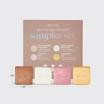 /kit*sch/ | Bottle-Free Beauty 4pc Sampler Set
