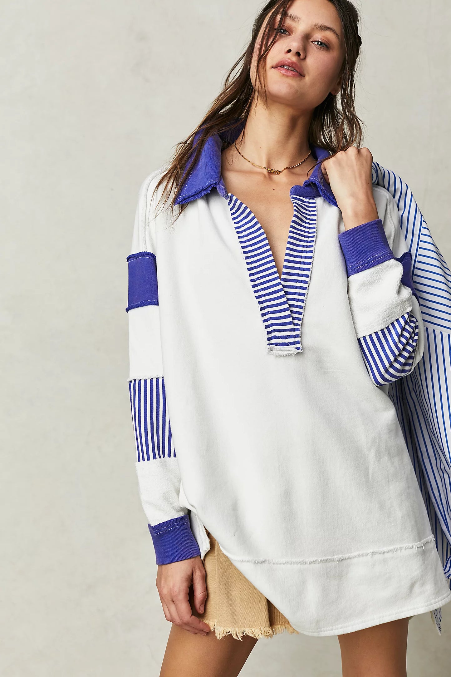 Free People | Clean Prep Polo