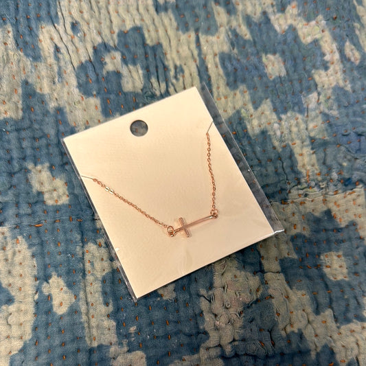 Dainty Cross Necklace
