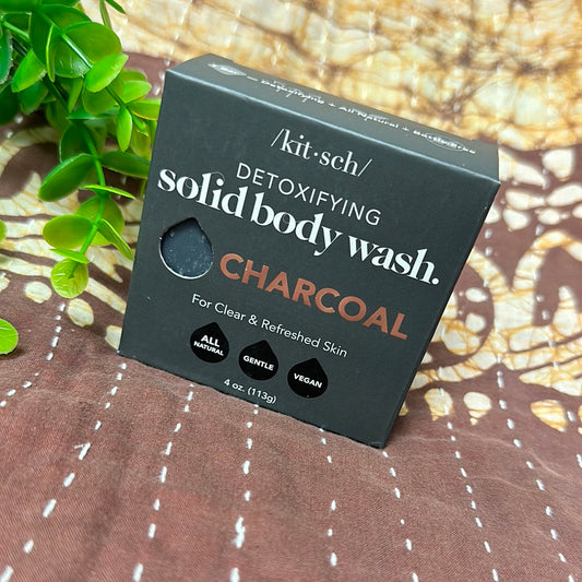 /kit*sch/ | Charcoal Detoxifying Body Wash Bar