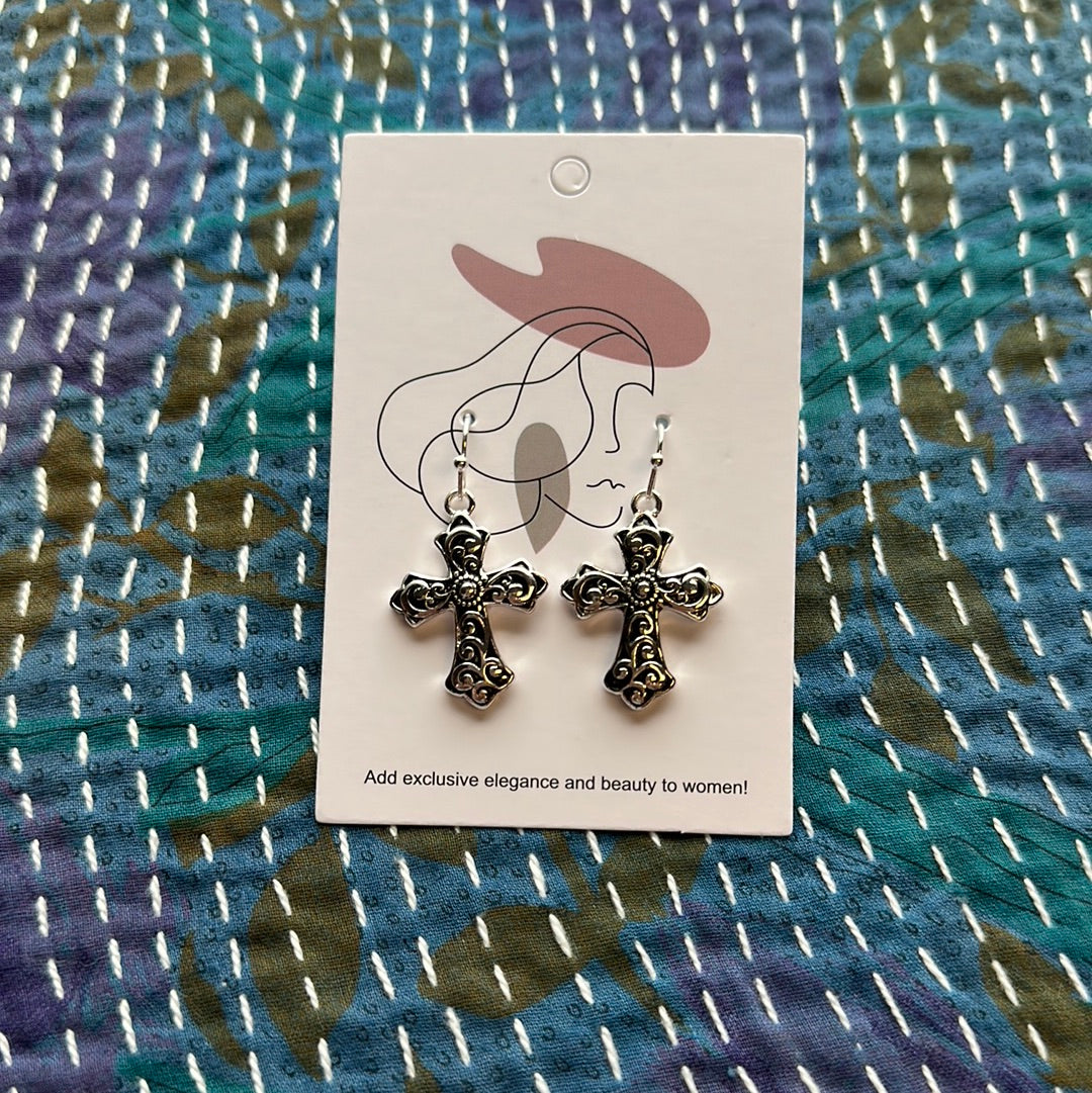 Patsy Cross Earrings