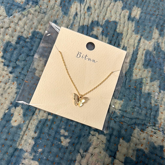Dainty Butterfly Necklace