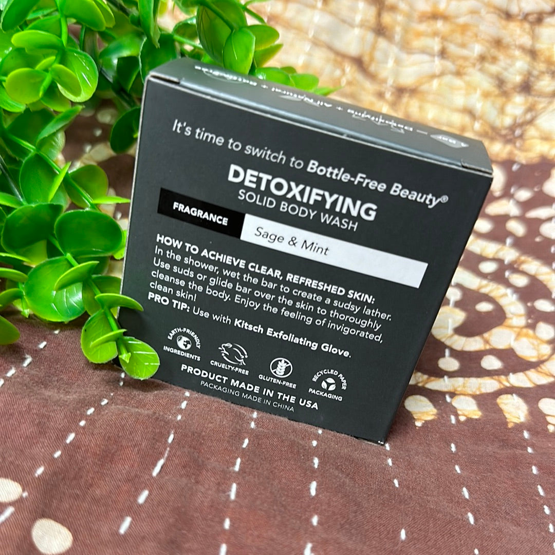 /kit*sch/ | Charcoal Detoxifying Body Wash Bar