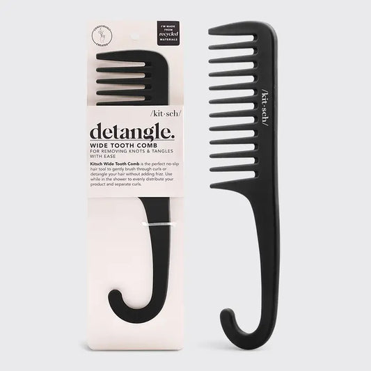 /kit*sch/ | Wide Tooth Comb in Recycled Plastic